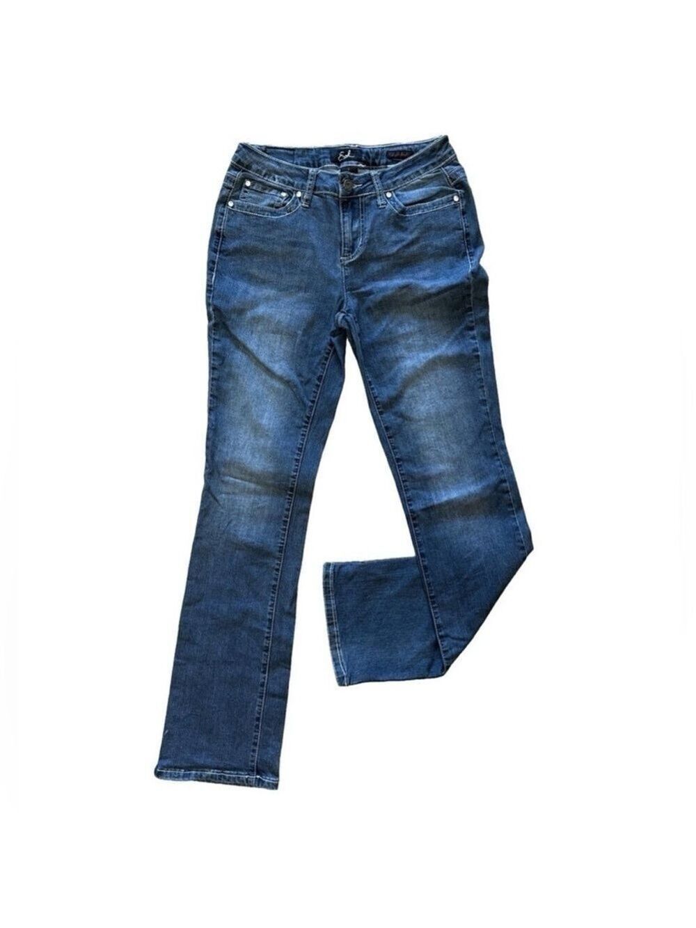 Earl Jeans Slim Boot Mid Rise Flap Pocket Jeans Size 6